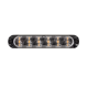 Redtronic G6HSA0CB Gecko 6 12V R65 6-LED Grille Mount Directional Warning Module - Amber PN: G6HSA0CB